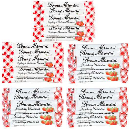 15 Strawberry & 10 Raspberry
