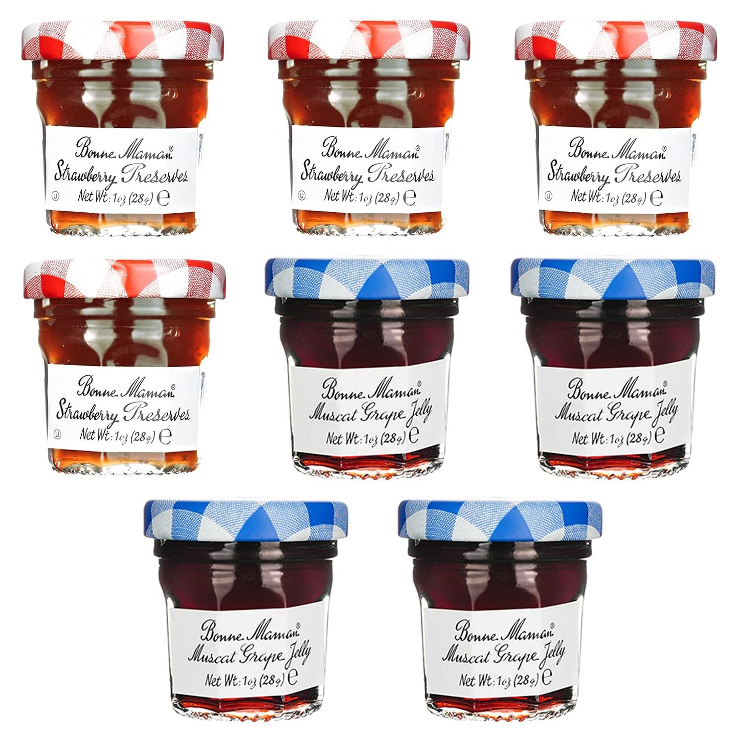 4 Each of Strawberry & Grape
